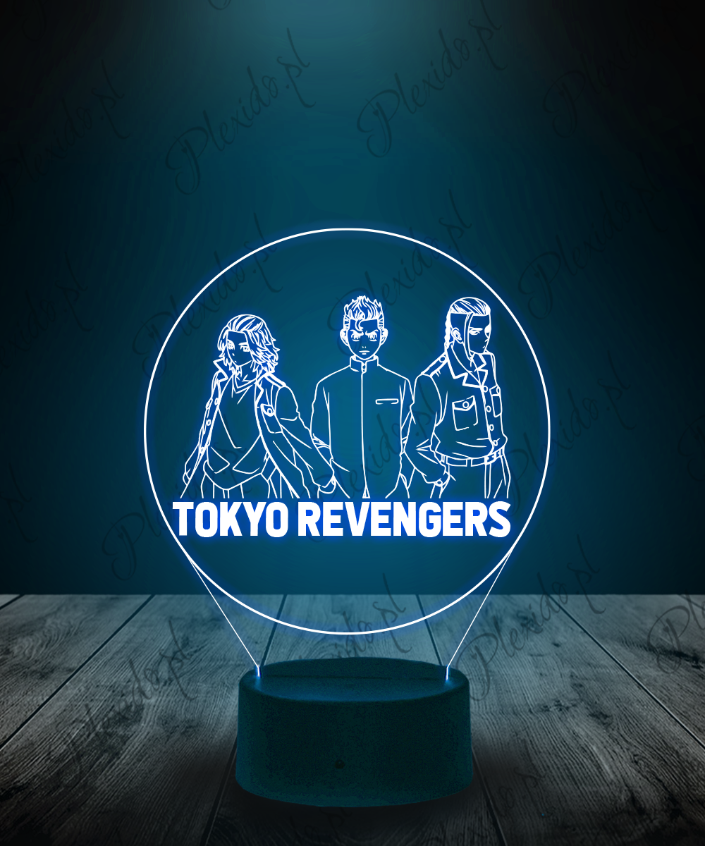 lampki led 3d anime tokyo revengers